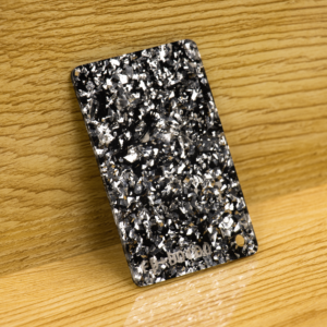 Black Sequined Acrylic Sheet
